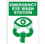 Emergency Eye Wash Station Sign 7x10